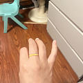 中银的戒指，531还挺好看的，先戴戴，回头金料置换去。