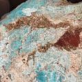 蓝色丑大个～磷灰石假象绿松石/绿松石交代磷灰石