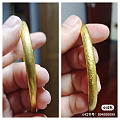 居家打金：你们说我能自己锤个锤纹镯吗