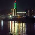 夜跑途中的城景，美哒