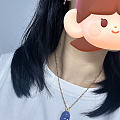小甜紫蛋耳钉
