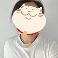 蜜金云肩编好了