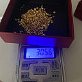 30克金珠送融通金，非常顺利