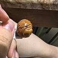 铭舍橄榄核雕刻单珠