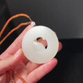 和田玉老矿青海料一路连科吊坠