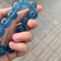 海蓝宝大珠子手串 求帮忙估价