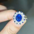 蓝宝石戒指拍了一个仙仙的视频