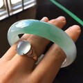 老种的冰绿手镯