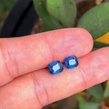 这是什么种类的 孔雀蓝色宝石呢？GRS证书大家来猜一猜！