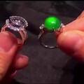 安利一个绿蛋戒指的镶嵌款式