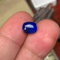 四卡多缅甸无烧皇家蓝蓝宝石