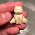 猫咪是所有小动物里最难雕的，没有之一。