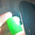 无结构牌子 这样算无结构么 碧玉打灯颜色就仙 然而也不小心看到了条纹 纠结要...