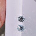 无荧光强荧光钻石💎室内外 对比