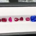 红蓝宝石裸石，