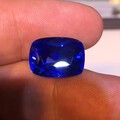 20克拉缅甸无烧皇家蓝蓝宝石，古柏林证书，几乎全净的晶体
