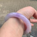 紫手镯55圈口，这样的底子如何？