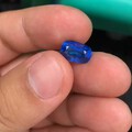 缅甸5.01无烧孔雀蓝，微瑕玻璃体吼吼