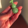 和田玉碧玉粉青葫芦