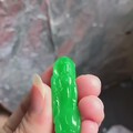 冰种满阳绿随形观音，慈航普渡