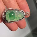 镶件绿站佛