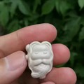 本想做个粉红的，结果只有头发是