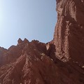 10.17-库车神秘大峡谷
红色的山体，大自然斧劈的力量👍