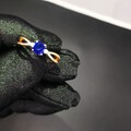 做了一个蓝宝石戒指，效果还是不错滴