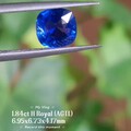 1.84ct皇家蓝，颜色正台面大晶体肉眼干净，斯里兰卡AGTL证书