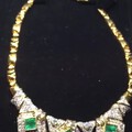 补图，宝格丽宫廷款祖母绿项链，三十年代