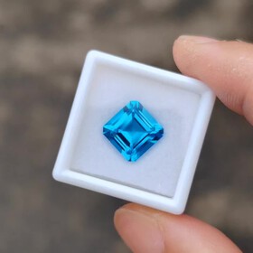 天然托帕石正方阿斯切10mm