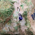 斯里兰卡天然蓝宝石水滴项链