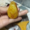 刚雕好的弥勒佛之厚德载物！很少加雕这四个大字，个人喜欢吧，刚好俏皮雕出来的不...
