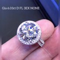 Gia 6.03ct D FL EX EX EX NONE Type IIa