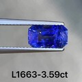 【泰勒彩宝】3.59ct 无烧皇家蓝极品