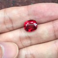 这种颜色的缅甸尖晶，艳到没话说，红宝石也望尘莫及了，况且她有4.09ct，够...