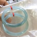 冰圆条手镯！尺寸：54-7.7-7.9